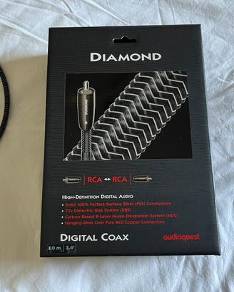 AudioQuest Diamond cavo digitale coassiale