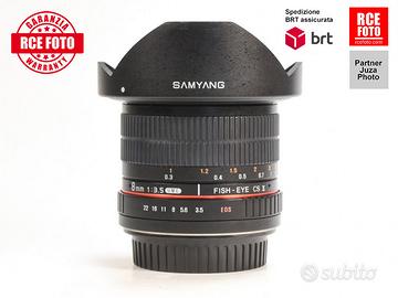 Samyang 8 F3.5 UMC Fish-eye CS II (Canon)