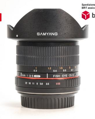 Samyang 8 F3.5 UMC Fish-eye CS II (Canon)