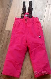 salopette sci bambina