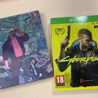 Steel book Cyberpunk 2077