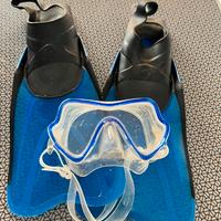 Maschera mares e pinne Subea uomo