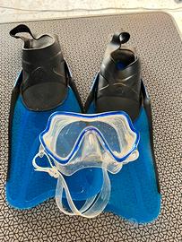 Maschera mares e pinne Subea uomo