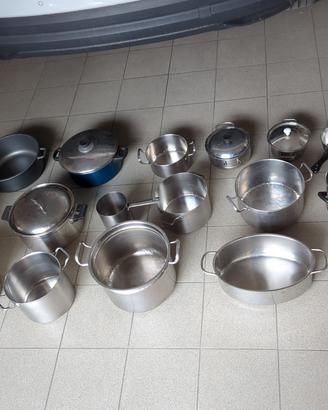mix di pentole 