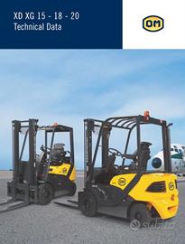 Carrello elevatore diesel om xd18 ricondizionato