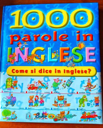 1000 parole in inglese Nuovo per bambini 