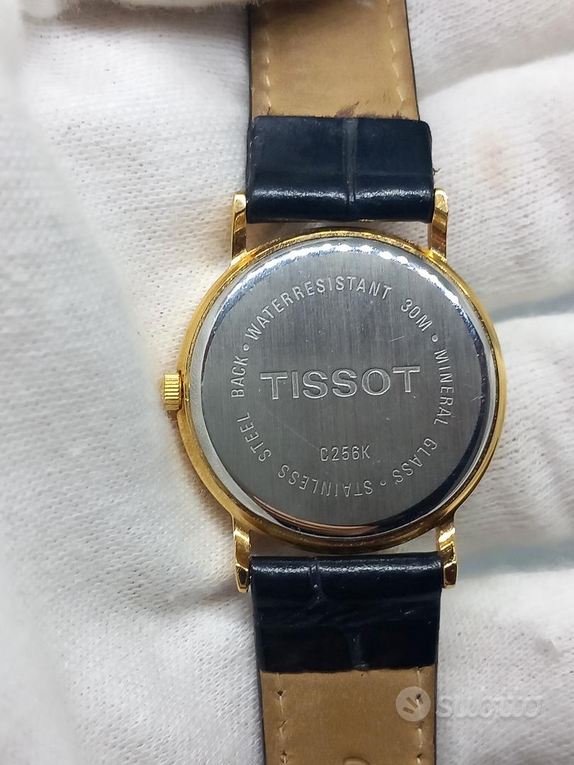 Tissot Pegasus c256k placcato oro nuovo Abbigliamento e