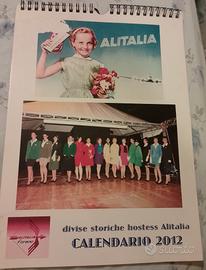 calendario Alitalia 2012 divise storiche 