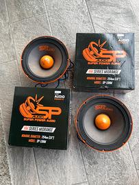 Casse 25cm SpAudio, amplificatore e twetter