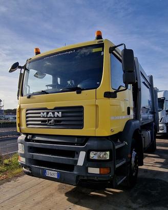 Man compattatore per rifiuti