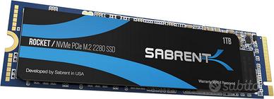 Sabrent Rocket NVMe PCIe M.2 2280 1TB