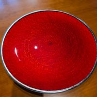 Piatto Dogale Venezia "Fenice Rosso"