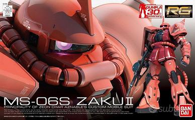 Gundam RG 1/144 Zaku II Char's BANDAI