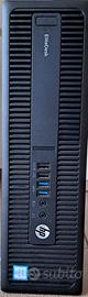 HP EliteDesk 800 G2 SFF + monitor Dell 19"