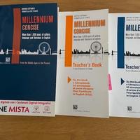 libri di studio 3 libri Millennium Concise English