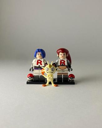 Team Rocket - Minifigure Type Lego Pokemon