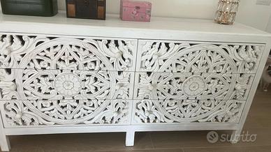 Comò a 6 cassetti camera da letto