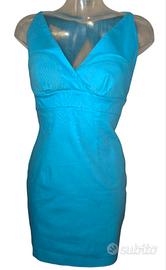 Alberta Ferretti Philosophy Abito turchese cotone