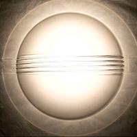 Plafoniera cristallo diam.35, soffitto o parete