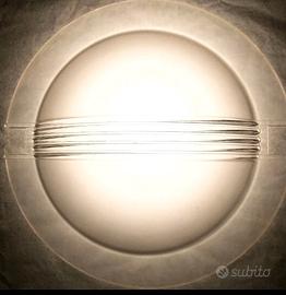 Plafoniera cristallo diam.35, soffitto o parete