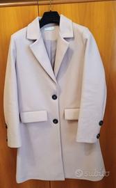 Cappotto donna rosa chiaro
