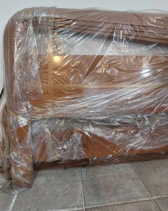 Struttura letto matrimoniale in legno