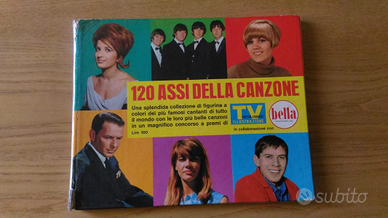 Album figurine 120 assi della canzone 1966
