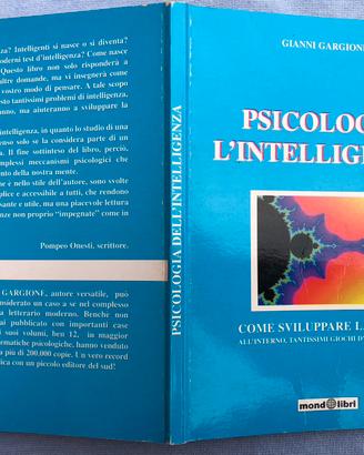 Libro “PSICOLOGIA L’INTELLIGENZA”