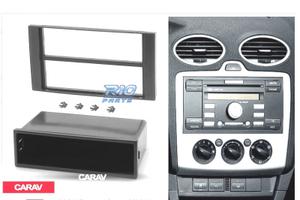 TELAIO NERO RADIO 1-DIN PER FORD FOCUS C-MAX S-MAX