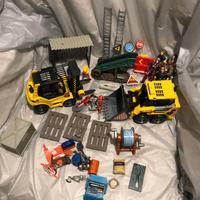 Set giocattolo cantiere stradale