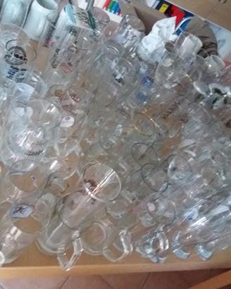 Collezione Bicchieri Birra 800 Pz vetro e ceramica