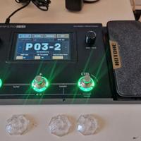 Pedeliera multirffetto hotone ampero per chitarra