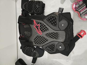Zaino Leatt e Costo pettorina alpinestar