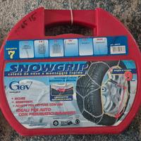 Catene da neve SnowGrip 9mm Gruppo 7 nuove