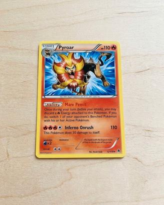 Carta Pokémon Pyroar 12/119 XY Phantom Forces 