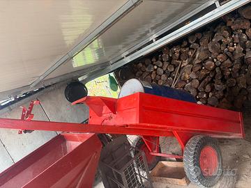 Rimorchio trattore motocoltivatore