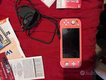Nintendo switch lite rosa