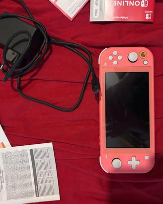 Nintendo switch lite rosa