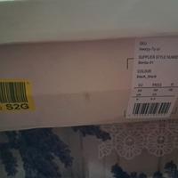 stivaletto  nero nuovo