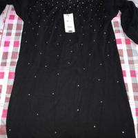 Vestito corto maglia