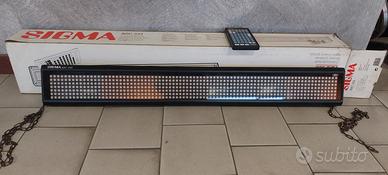 Insegna luminosa colorata Sigma