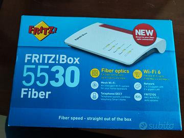 FritzBox 5530 Fiber NUOVO MAI USATO