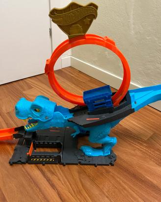 Pista Hot Wheels City Sfreccia sul T-Rex