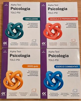 Kit completo Alpha Test Psicologia TOLC-PSI 2026