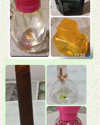 Bottigliette di profumo vuote da collezionare..