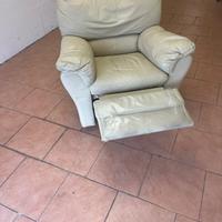 Poltrona elettrica reclinabile