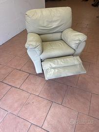 Poltrona elettrica reclinabile