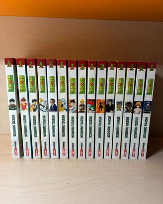 primi 15 volumi hunter x hunter