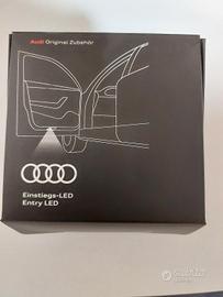Proiettori LED sottoporta no logo AUDI originali 