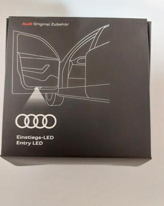 Proiettori LED sottoporta no logo AUDI originali 